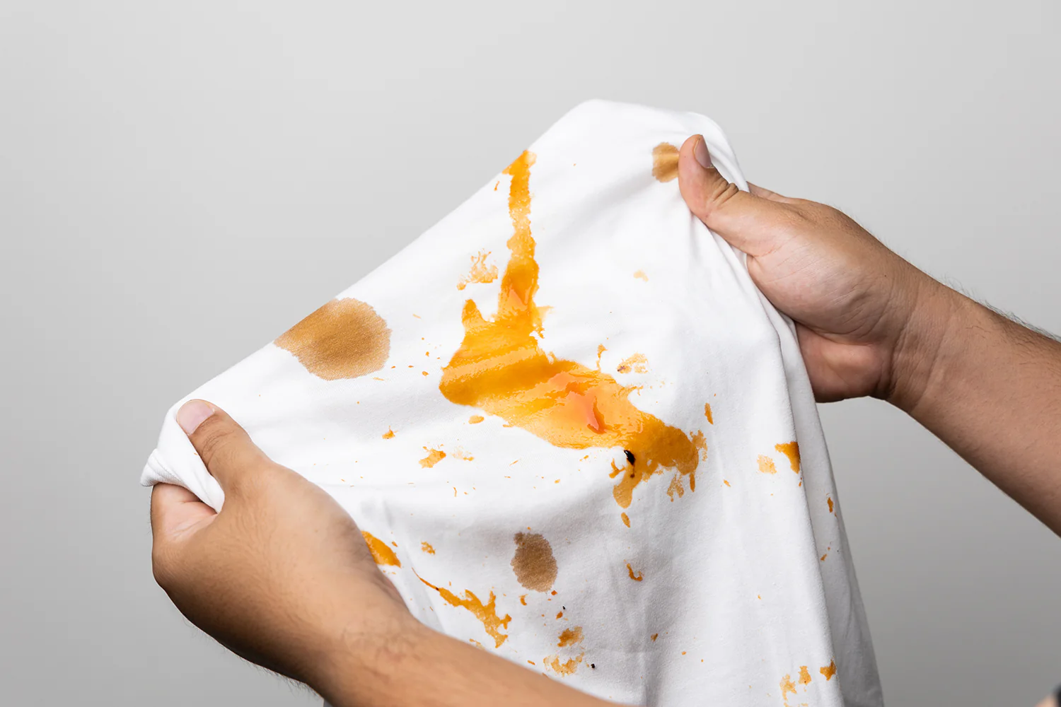 Stain removing